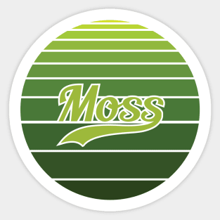 Vintage Moss Sticker